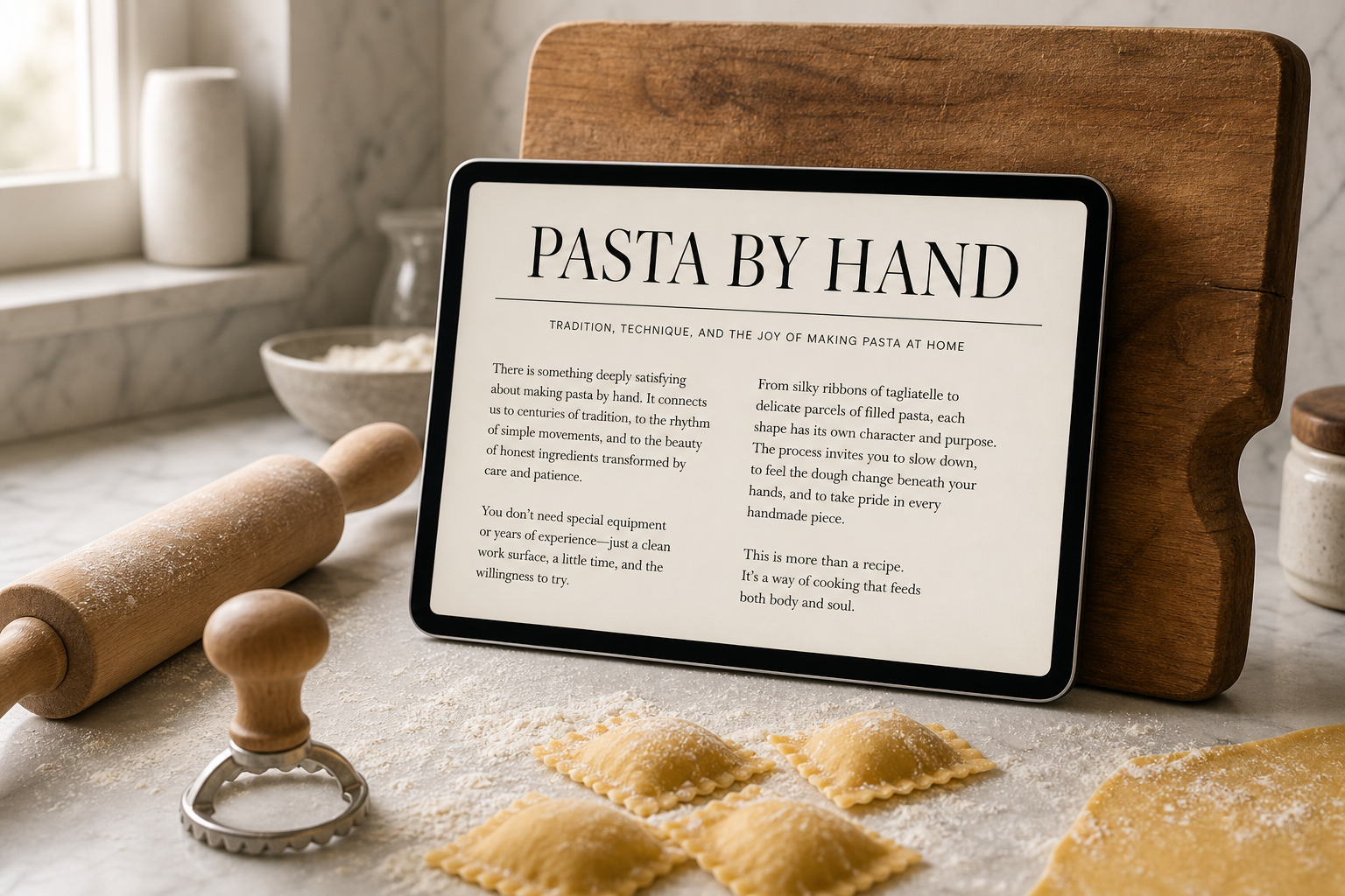 Pasta by Hand guide